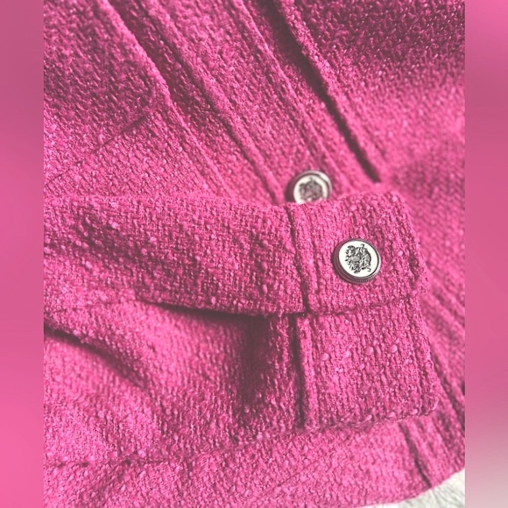 ZARA SHORT TEXTURED JACKET - Picture 9 of 10